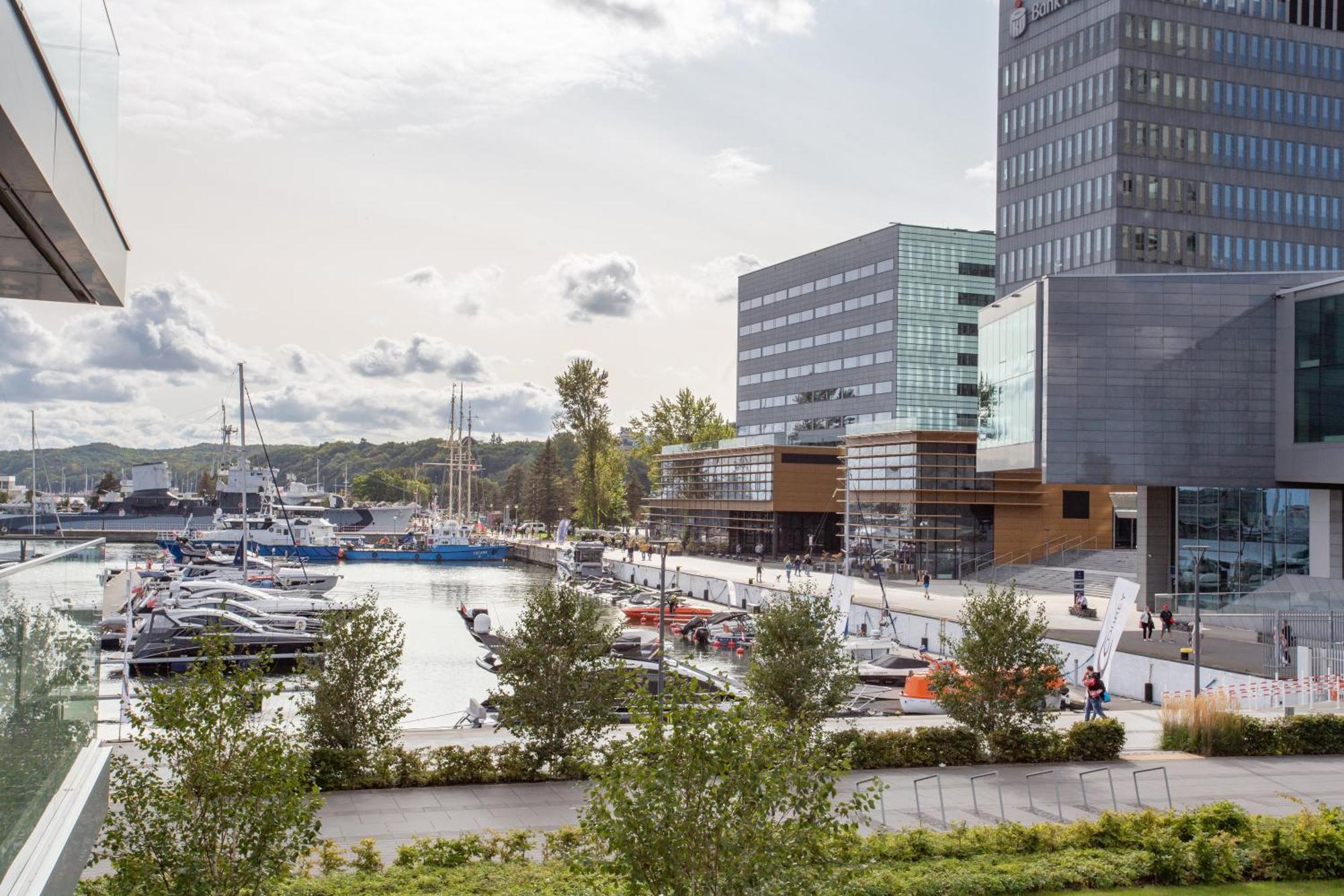 Yacht Park Marina Lägenhet Gdynia Exteriör bild